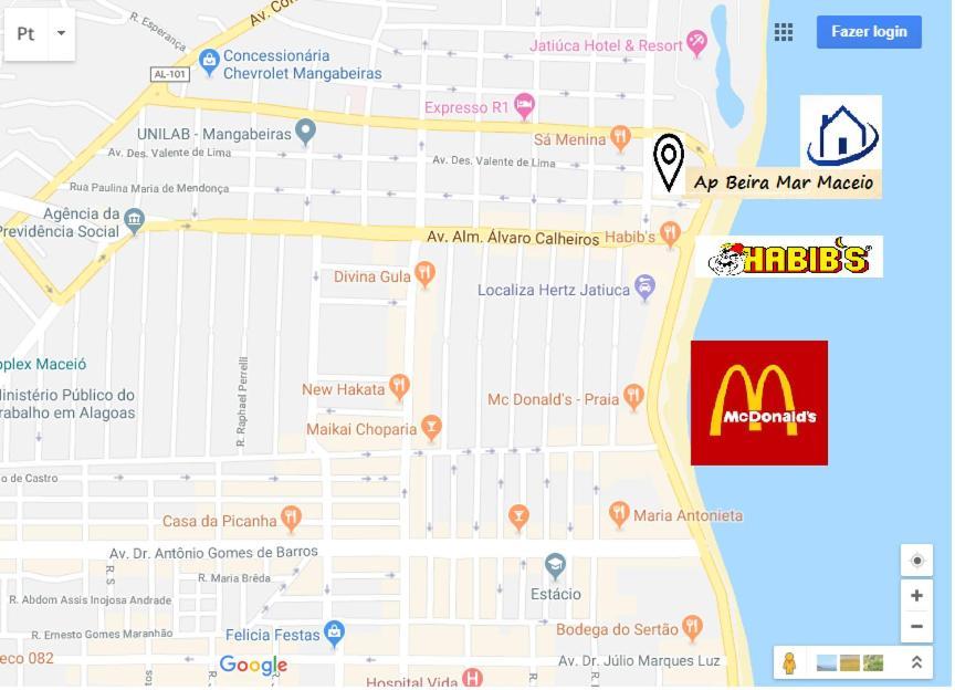 Ferienwohnung Apartamento Beira Mar Maceio Ll Exterior foto